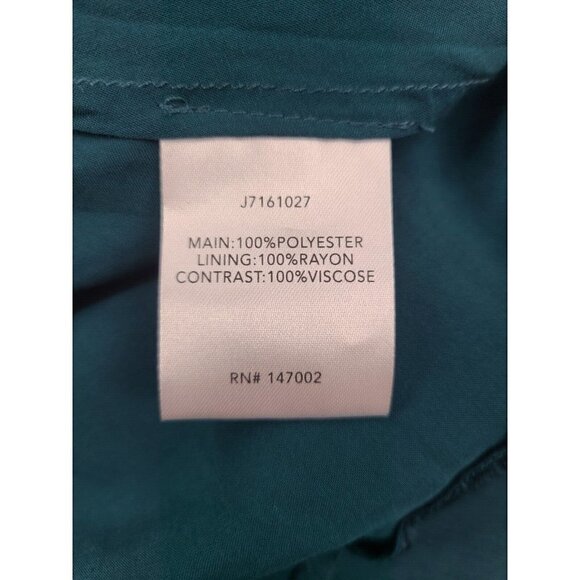 New TJD Imperial Mini Dress Womens M Deep Emerald Jetset Diaries Revolve Pockets - Picture 7 of 8